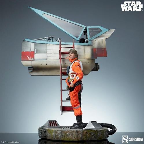 Star Wars Premium Format Statue Luke Skywalker & X-Wing: Red, Verzamelen, Star Wars, Ophalen of Verzenden