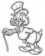 Joan Vizcarra - Uncle Scrooge - Original Pencil Drawing -, Boeken, Nieuw