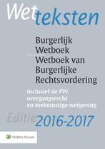 Burgerlijk wetboek/wetboek van burgerlijke rechtsvordering /, Boeken, Verzenden, Gelezen