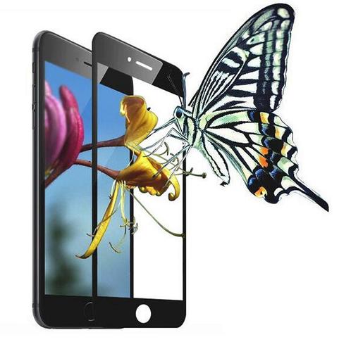 DrPhone iPhone 7/8 Glas 4D Volledige Glazen Dekking Full, Telecommunicatie, Mobiele telefoons | Hoesjes en Screenprotectors | Overige merken
