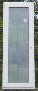 pvc terrasraam ,  raam , chassis 87 x 245 wit 3 dubbel glas, Doe-het-zelf en Bouw, Raamkozijnen en Schuifdeuren, 75 tot 150 cm