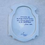 Schoonhoven Aardewerk Een plaquette - KLM uitgave -