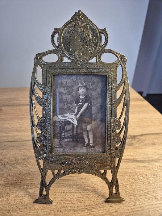 Fotolijst - Legering, Antiek en Kunst, Kunst | Designobjecten