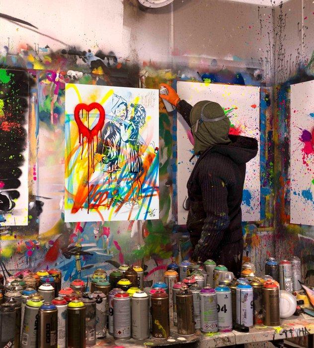 UTOPIA (1983) - Vandal My first kiss and Graffiti ladybird, Antiquités & Art, Art | Objets design