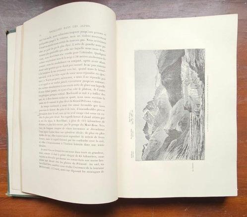 Edouard Whymper - Escalades dans les Alpes de 1860 à 1869 -, Antiek en Kunst, Antiek | Boeken en Manuscripten