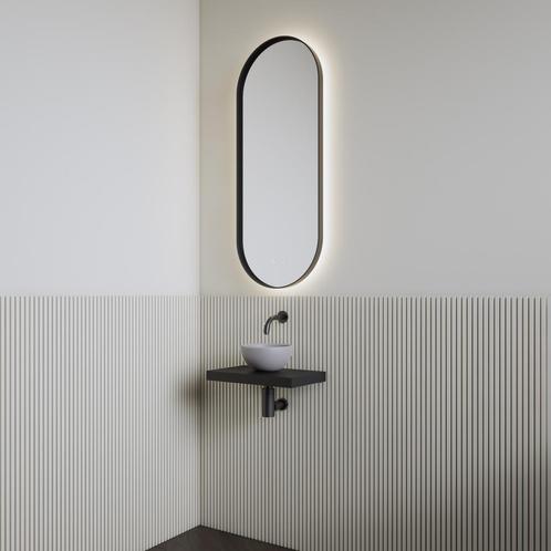 Fonteinset | BWS Leto | Planchet Mat Zwart | Waskom Mat, Doe-het-zelf en Bouw, Sanitair, Overige typen, Nieuw, Ophalen of Verzenden