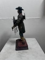 Klokkenmannetje tafelklok - Metaal, Messing - 1950-1960