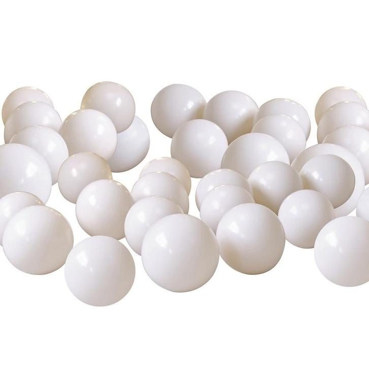 Beige Ballonnen 13cm 40st, Hobby en Vrije tijd, Feestartikelen, Nieuw, Verzenden