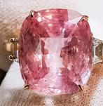 Ring - 18 karaat Roségoud, Zafiro Sri Lanka GRS 10,50ct PINK, Nieuw