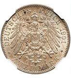 Duitsland, Pruisen Wilhelm II. 2 Mark 1901 - NGC MS63