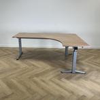 Oka hoekbureau (rechts) 200x160 cm,  Beuken-Grijs, Huis en Inrichting, Bureaus, Gebruikt, Bureau