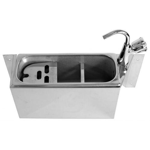 IJslepel Spoelbak | RVS | Wateraansluiting | Incl. Kraan +, Zakelijke goederen, Horeca | Keukenapparatuur, Nieuw in verpakking