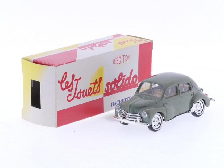 Schaal 1:43 Solido Renault 4CV (R1062) 4-door Berline 195..., Hobby en Vrije tijd, Modelauto's | 1:43, Gebruikt, Solido, Ophalen of Verzenden