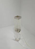 Tafellamp - Perspex - cromata, Italiaans ontwerp