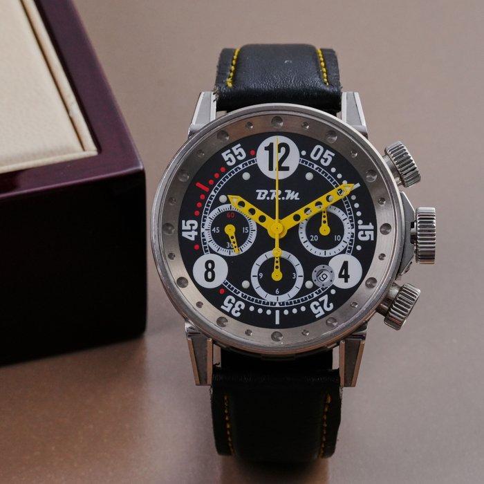 B.R.M. - V14 Racing Chronograph Titanium - V14-44-Bg-Aj -, Handtassen en Accessoires, Horloges | Heren
