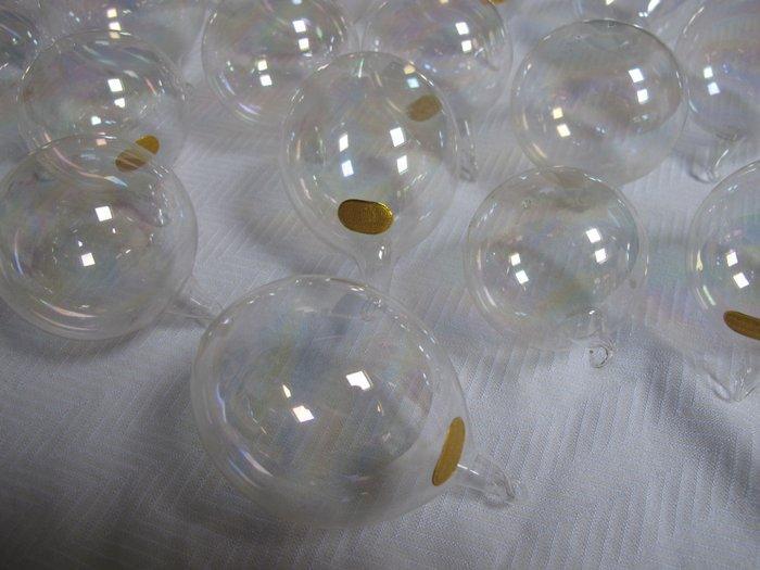 Kerstballen (26) - Oude glazen iriserende mondgeblazen, Diversen, Kerst