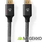 Nedis CVTB35000GY30 HDMI kabel 3 m HDMI Type A (Standaard), Verzenden, Nieuw
