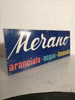 Reclamebord - Merano Drankjes - Italië 1960s - multiplex, Antiek en Kunst