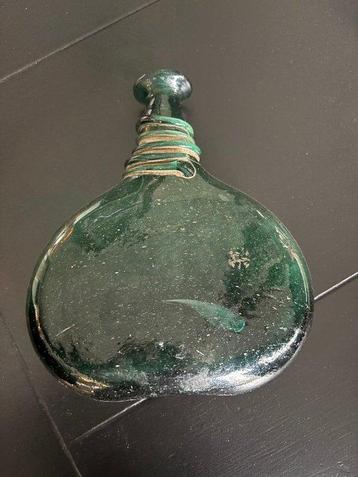 Qajar saddle bottle - Glas - Middle East - Qajar dynastie