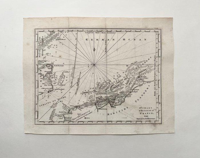 Frankrijk, België, Verenigd Koninkrijk - Zuidelijke Noordzee, Boeken, Atlassen en Landkaarten