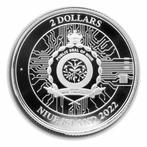Niue. 2 Dollars 2022 1oz Niue $2 NZD Bitcoin Silver Coin BU, Postzegels en Munten