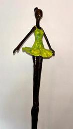 Abdoulaye Derme - sculptuur, Danseuse - 70 cm - Brons