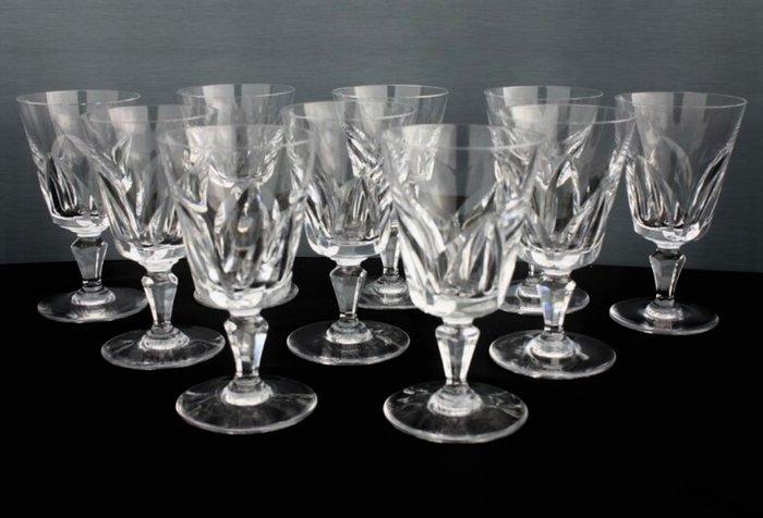 Baccarat - Chartre modele taillée géométrique - Wijnglas, Antiek en Kunst, Antiek | Meubels | Tafels