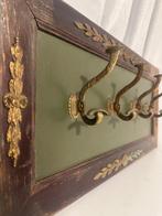 Porte-manteau - Bois, Bronze doré, Fausse fourrure, Antiquités & Art