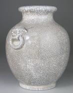 Vaas en porselein Celadon glazuur emaille craquelé -, Antiek en Kunst