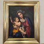 G. Odierna (XX), da Massimo Stanzione - Madonna con Bambino, Antiek en Kunst