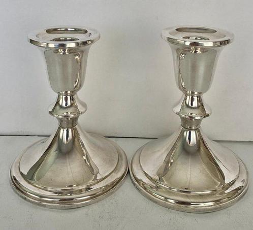 Towle - Sterling candle holders - Chandelier (2) - argent, Antiek en Kunst, Antiek | Zilver en Goud