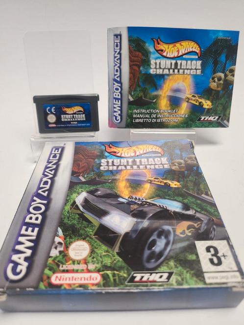 Hot Wheels Stunt Track Challenge Boxed GBA, Games en Spelcomputers, Games | Nintendo Game Boy, Zo goed als nieuw, Ophalen of Verzenden