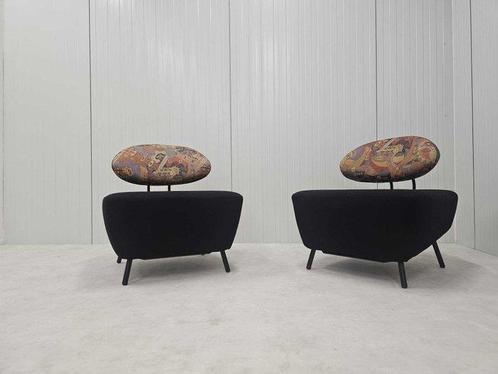 Staccato Van Iq - Stoel (2) - Metaal, Polyester, Textiel, Antiek en Kunst, Antiek | Meubels | Stoelen en Sofa's