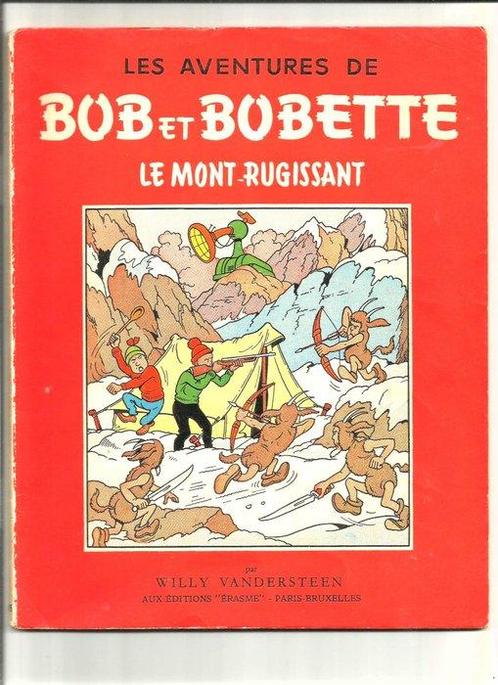 Bob et Bobette T19 - Le Mont rugissant - B - EO - (1957), Boeken, Stripverhalen