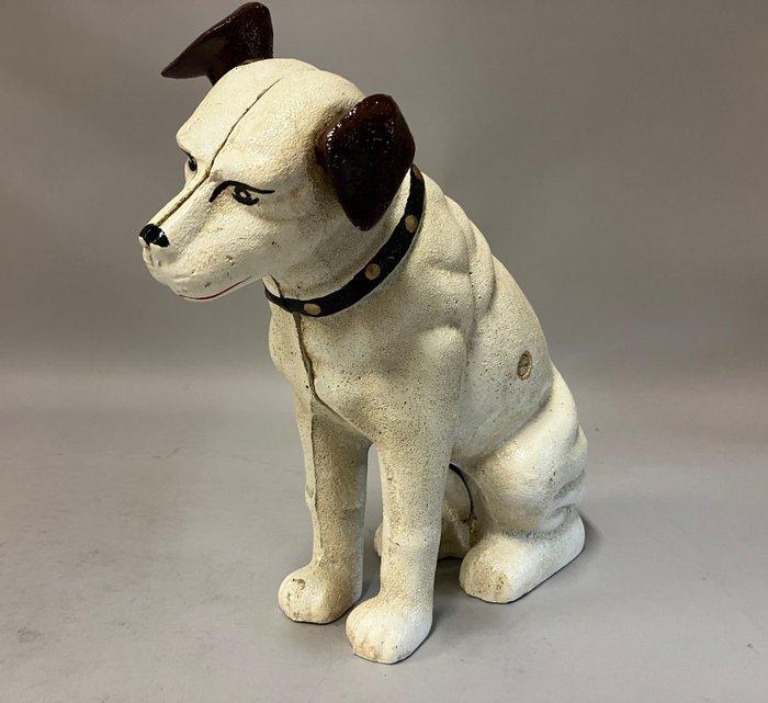 Statuette, Grote Nipper - 27 cm - Chien en fonte de Grote, Antiquités & Art, Curiosités & Brocante