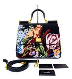 Dolce & Gabbana - Medium Miss Sicily Embroidery - Sac à, Handtassen en Accessoires, Tassen | Damestassen, Nieuw