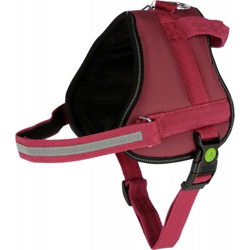 Harnas masetro 2.0 burgundy -  57cm-77cm met adreskoker -, Dieren en Toebehoren, Honden-accessoires, Nieuw