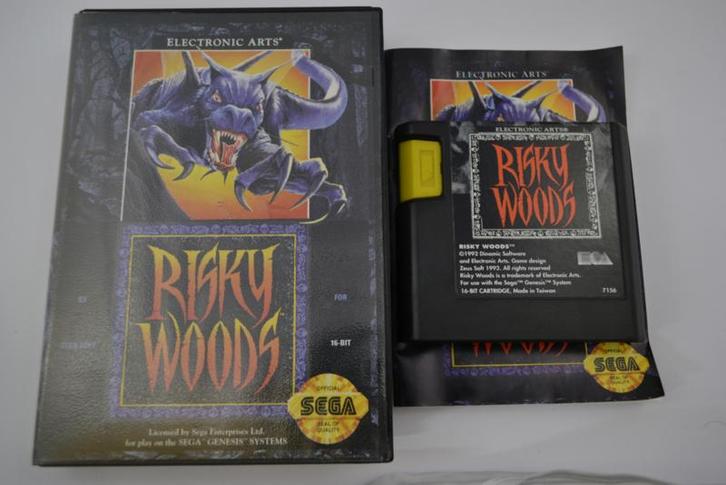 Risky Woods (MD CIB), Games en Spelcomputers, Games | Sega