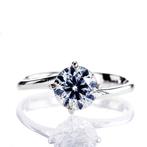 Zonder minimumprijs - Verlovingsring - 14 karaat Witgoud -