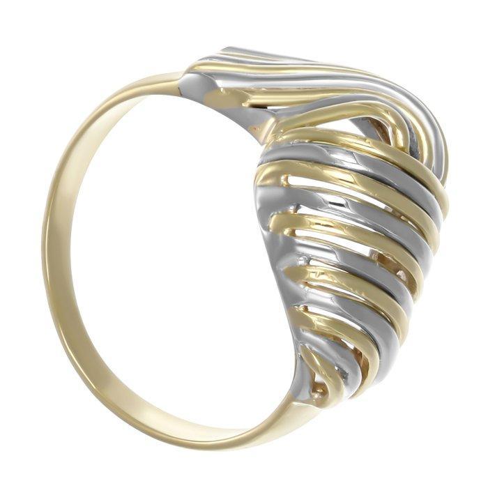Ring - 18 karaat Geel goud, Witgoud, Handtassen en Accessoires, Ringen