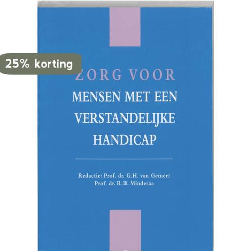 Zorg voor mensen met een verstandelijke handicap, Boeken, Wetenschap, Zo goed als nieuw, Verzenden