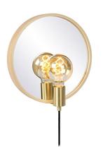 Lucide REFLEX - Spiegellamp - 1xE27 - Licht hout -, Huis en Inrichting, Lampen | Losse lampen, Nieuw, Verzenden