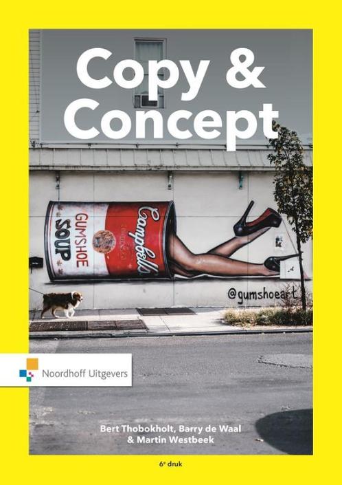 dropship Copy & Concept-2 / Vast Boek / Noordhoff, Boeken, Studieboeken en Cursussen, Gelezen, Verzenden