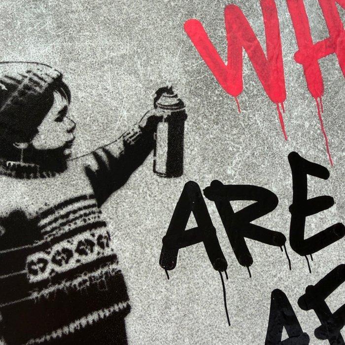 STRINK - AFRAID OF LOVE ?, Antiek en Kunst, Kunst | Schilderijen | Modern