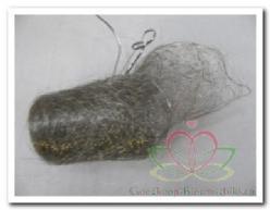 zilverkleurige mohair, rolletje zilverkleurige m, Hobby en Vrije tijd, Knutselen, Nieuw
