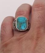 Turquoise - Zilver - Ring