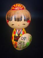 Statuette, prachtige creatieve kokeshi deelgenomen wedstrijd