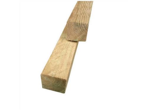 Grenen houten tuinpaal ±70x70mm geschaafd geïmpregneerd, Bricolage & Construction, Bois & Planches, Enlèvement ou Envoi