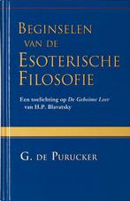 Beginselen van de esoterische filosofie 9789070328474, Boeken, Verzenden, Zo goed als nieuw, G. de Purucker