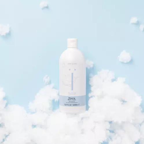 Naïf Baby &amp; Kids Relaxing Bath Foam (Douchegel), Handtassen en Accessoires, Uiterlijk | Lichaamsverzorging, Nieuw, Verzenden